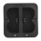 Chargeur de sonnette vidéo noir DC5V 800mA x2 135g 5