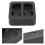 Chargeur de sonnette vidéo noir DC5V 800mA x2 135g 3