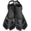 Schwimmflippers Open Heel Adjustable Light Travel Short Fins 2