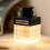Lampe LED portable de camping 4500mAh 95x55mm noir 9