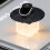 Lampe LED portable de camping 4500mAh 95x55mm noir 5