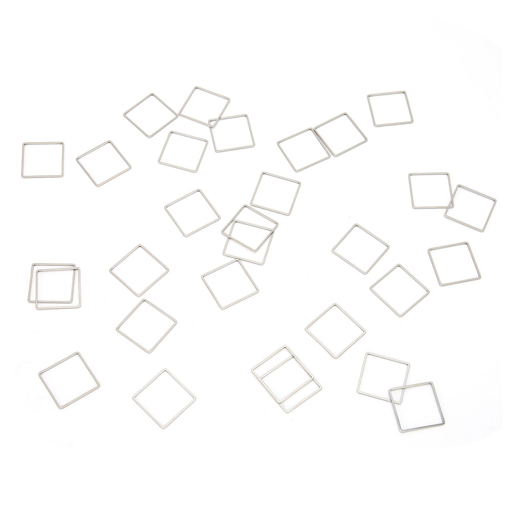 30pcs Square Hollow Frame Open Bezels for Resin Jewelry Making L-image-OPC-PJBZPKR-NEW