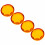 4pcs 6cm/2.36in Motorcycle Turn Signal Light Lens 10