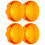 4pcs 6cm/2.36in Motorcycle Turn Signal Light Lens 7