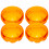 4pcs 6cm/2.36in Motorcycle Turn Signal Light Lens 5