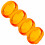 4pcs 6cm/2.36in Motorcycle Turn Signal Light Lens 4