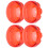 4pcs 6cm/2.36in Motorcycle Turn Signal Light Lens 6
