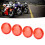 4pcs 6cm/2.36in Motorcycle Turn Signal Light Lens 11