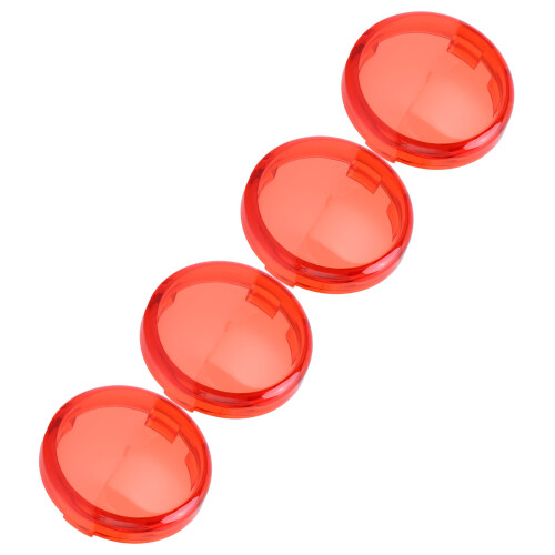 4pcs 6cm/2.36in Motorcycle Turn Signal Light Lens 2