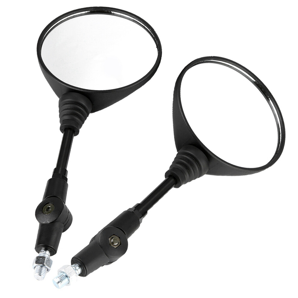 Motorcycle Rearview Mirrors 2 Pack Round Folding Design For Klx250 Kl250 8421333291163