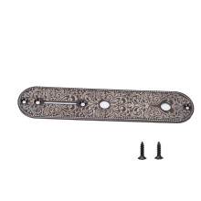 Black Zinc Alloy Electric Guitar Control Plate for TL/TELE