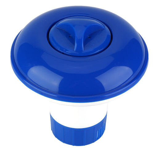 Floating Pool Tablet Dispenser 5in Chlorine/Bromine Adjustable Release 1