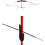 Takedown Bow Stand 14.5 Inch Foldable Recurve Arch Stand Stand 4
