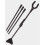 Takedown Bow Stand 14.5 Inch Foldable Recurve Arch Stand Stand 5