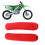 Pair Motorcycle Front Fork Shock Boots Dust Cover 11