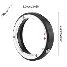 Makro-Objektivschutzring für DSLR-Kamera Aluminium passend für Nikon und Canon