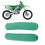 Pair Motorcycle Front Fork Shock Boots Dust Cover 11