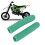 Pair Motorcycle Front Fork Shock Boots Dust Cover 12