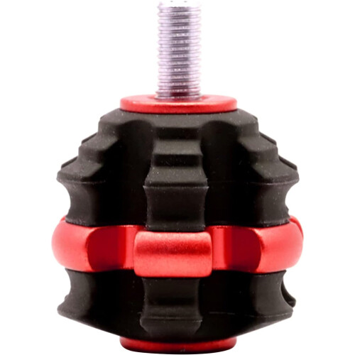 Bow Stabilisers 1 X 5-Inch Stackable Absorbers Red 2