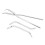 8PCS Drum Brake Puller Tool Kit Universal 45 Steel 14