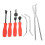 8PCS Drum Brake Puller Tool Kit Universal 45 Steel 6