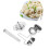 Set da 10 pezzi per dumplings – Acciaio inossidabile, Argento 13