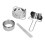 Set da 10 pezzi per dumplings – Acciaio inossidabile, Argento 4