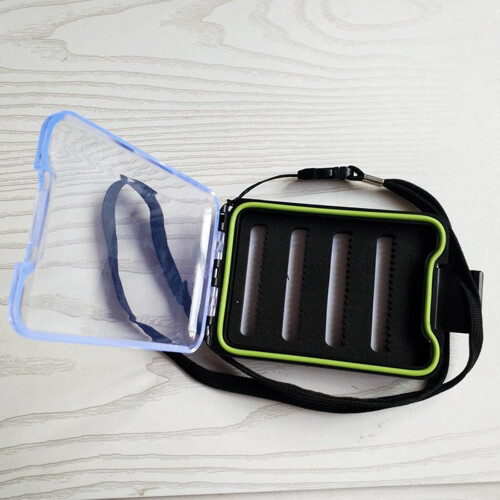 Acrylic Fly Bait Storage Box Replacement Container Fishing Tackle Hook Organizer Storage Case Bait Bait Hook Box 1