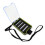 Acrylic Fly Bait Storage Box Replacement Container Fishing Tackle Hook Organizer Storage Case Bait Bait Hook Box 1