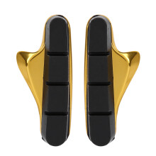 Patins de frein dorés pour vélo pliant, 5,7x2,6x2,4 cm