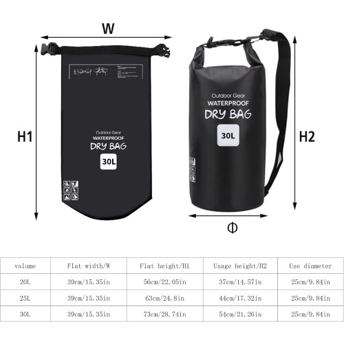 waterproof dry bag swimming bag 1