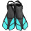 Swimming Fins Open Heel Adjustable Lightweight Travel Size Ref 2601 5