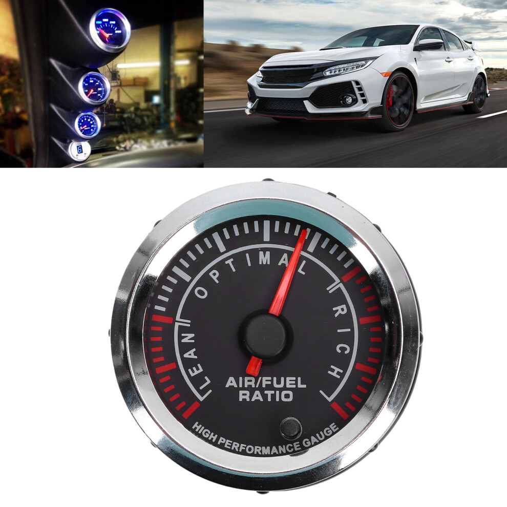 2In 12V Air Fuel Ratio Gauge 7 Colors Led, High Accuracy 52Mm 8701333301469
