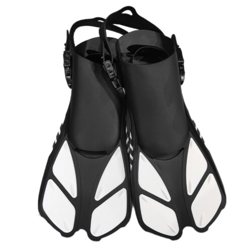 Swimming Fins Open Heel Adjustable Travel Size Model 9110