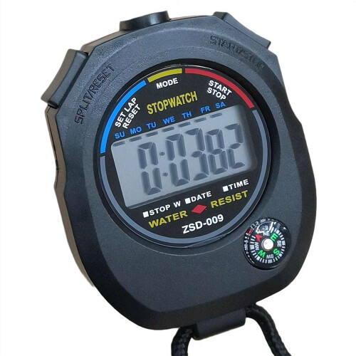 Multifunctional Digital Sports Stopwatch With Timer And Alarm