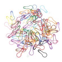 Calabash Shape Safety Pins 100pcs for Sewing Crafts Garment Fastening & Jewelry