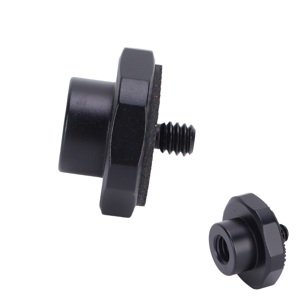 Sturdy 3/8In To 1/4In Tripod Converter With Anti-Scratch Rubber Gasket 8471333309351