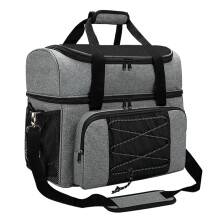 Bowling Ball Bag for 2 with Shoes Storage
