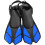 Swimming Fins, Short Snorkeling, Adjustable Ref 4341 4
