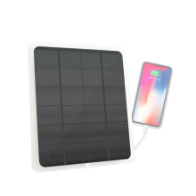 Panneau solaire monocristallin 20 W 27x20x3,5 cm noir 12 V