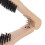 Peigne lissant en bois massif double-face 11
