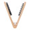 Peigne lissant en bois massif double-face 2