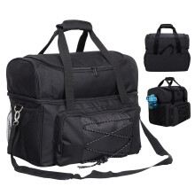 2 Ball Bowling Bag, Carry Bag with Padded Divider and Spacious Carry Bag with Padded Strap for Easy Carrying