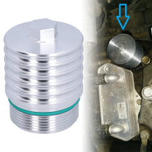 02E305045 Copertura in alluminio dell'alloggiamento del filtro dell'olio 2.0L