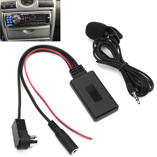 Cavo AUX Bluetooth 5.0 con microfono 150 cm 12V CDA-9857