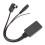Cavo AUX Bluetooth 5.0 con microfono 150 cm 12V CDA-9857 12