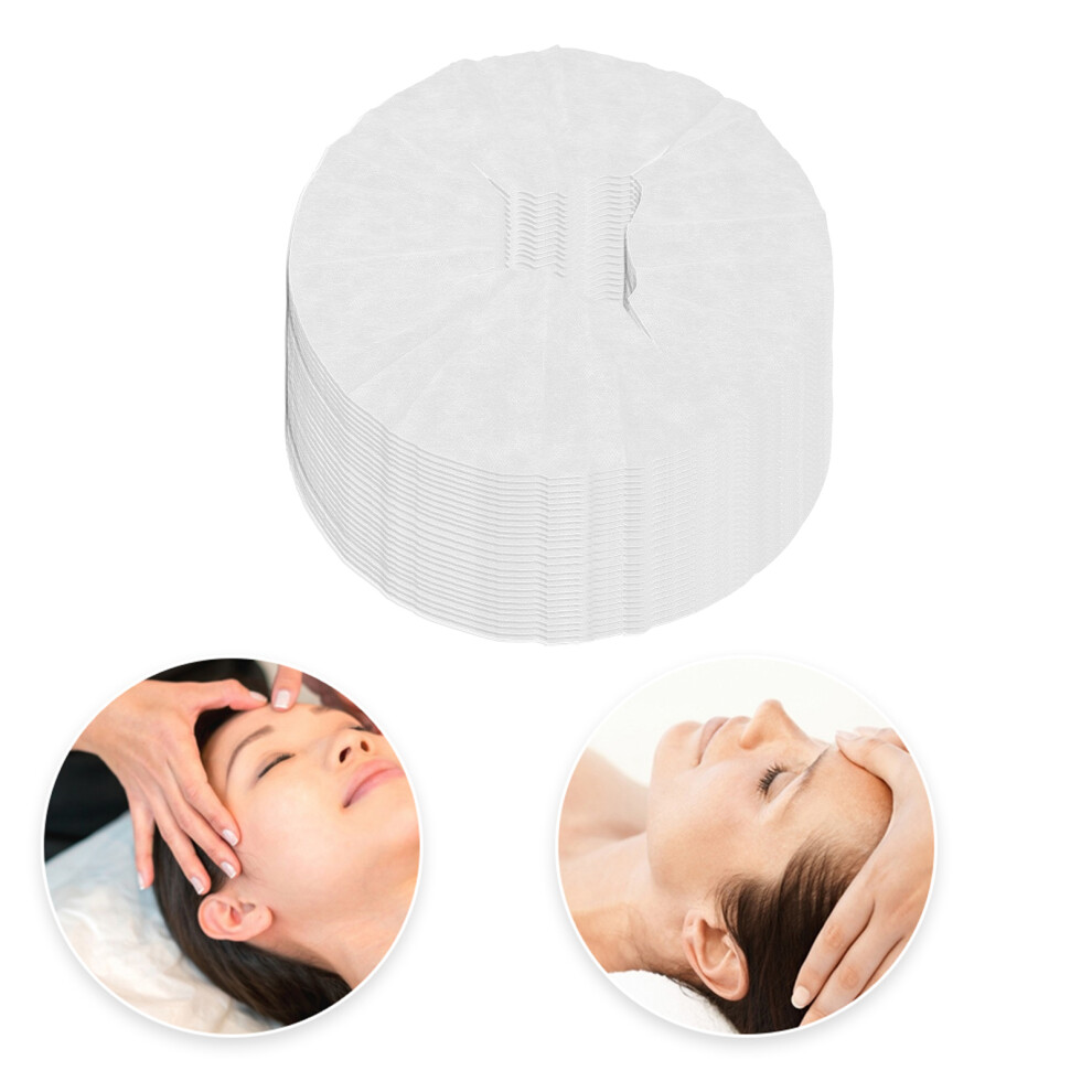 Unisex Non-Woven 100Pcs Disposable Massage Headrest Covers For Sensitive Skin