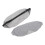 Breathable Cotton Sleep Eye Cover – Adjustable, Light Blocking Gray 16