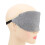 Breathable Cotton Sleep Eye Cover – Adjustable, Light Blocking Gray 12