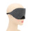 Breathable Cotton Sleep Eye Cover 69cm Light Blocking Black 7